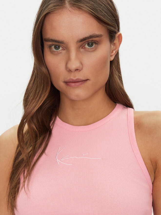 Karl Kani Karl Kani Felső 61310125 Rózsaszín Cropped Fit
