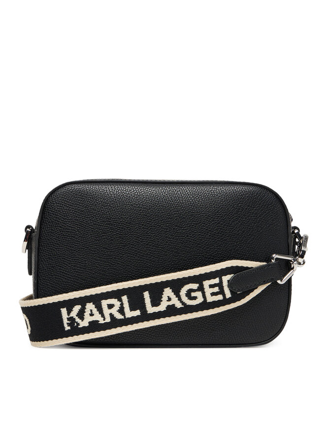 KARL LAGERFELD Táska KARL LAGERFELD A3W30317 Fekete
