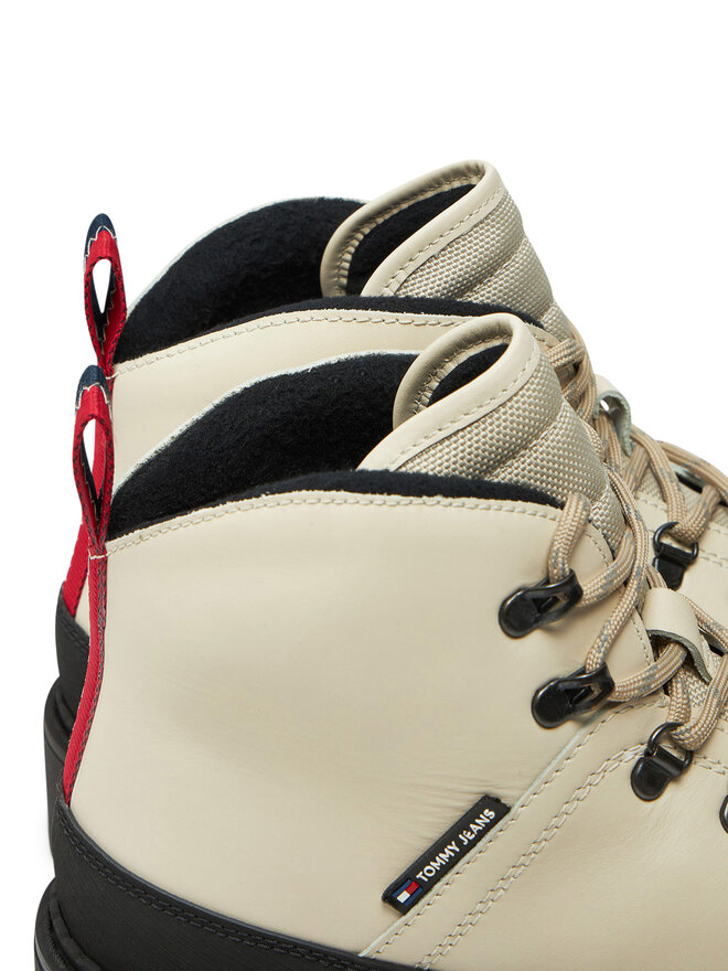 Tommy Jeans Bakancs Tommy Jeans Tjm Hiking Boot Wl EM0EM01491 Ekru