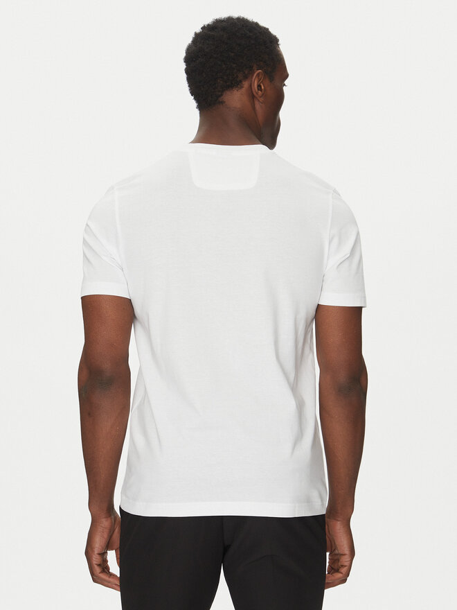 BOSS BOSS T-Shirt Glamping 50537834 Weiß Regular Fit