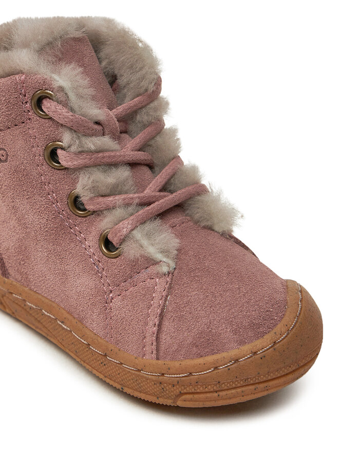 Froddo Šnurovacia obuv Froddo Minni Suede Laces G2110140 M Ružová