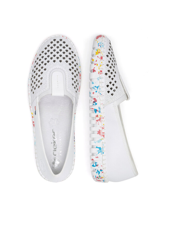 Rieker Halbschuhe Rieker M2361-80 Weiß