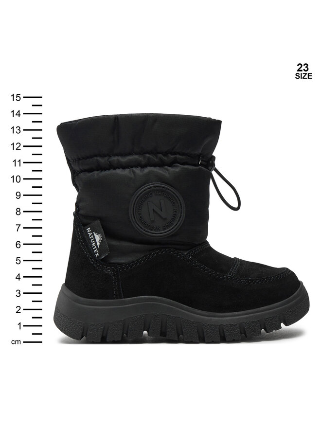 Naturino Schneeschuhe Naturino Varna 2 Wp. 3001578-01-0A01 Schwarz