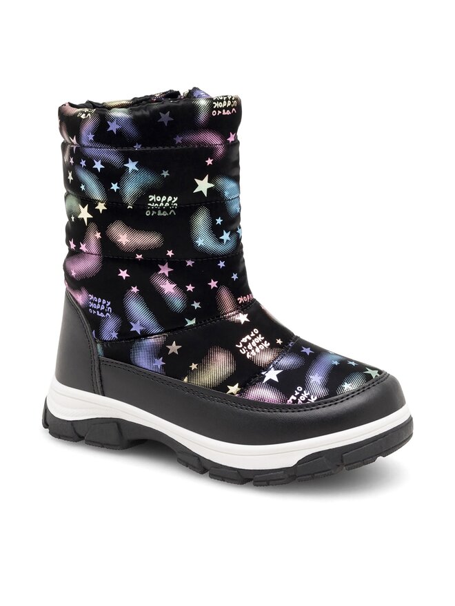 Nelli Blu Polokozačky Nelli Blu CM230220-10 Černá