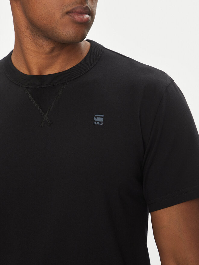 G-Star Raw G-Star Raw Marškinėliai Nifous D24449-336 Juoda Regular Fit
