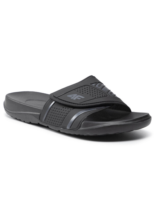 4F Pantoletten 4F H4L21-KLM003 Schwarz