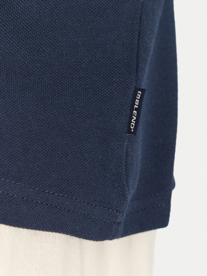 Blend Blend Polo 20717858 Tamnoplava Regular Fit