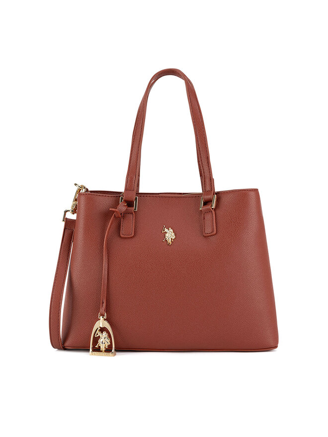 U.S. Polo Assn. Ročna torba U.S. Polo Assn. BIUXT8385WVP Oranžna