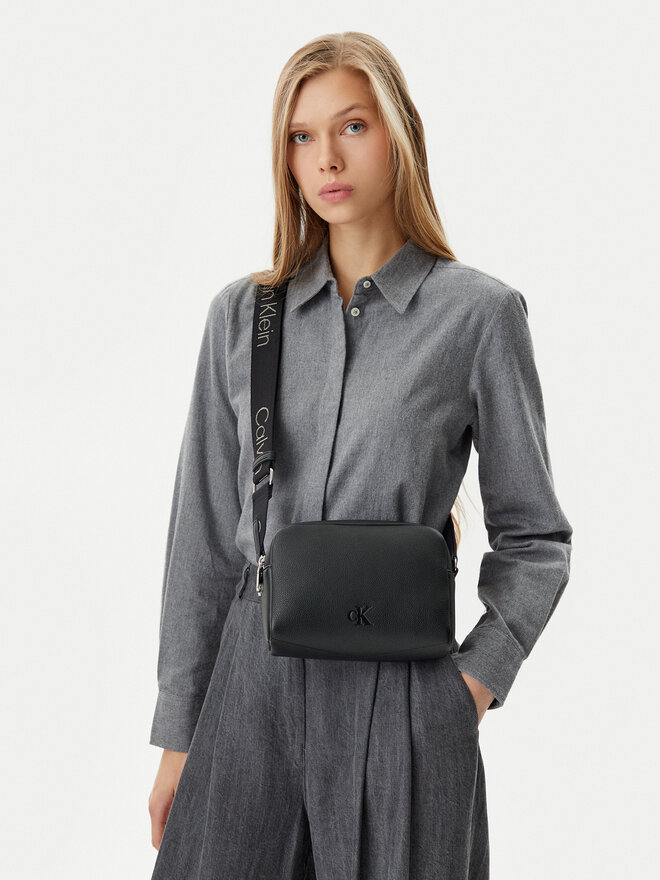 Calvin Klein Jeans Táska Calvin Klein Jeans Ultrlght Ew Dbl Zp C LV04K3124G Fekete
