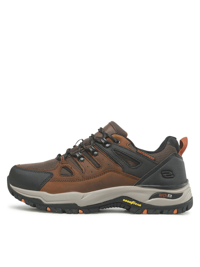 Skechers Κλειστά παπούτσια Skechers Argosa 204630/CDB Καφέ