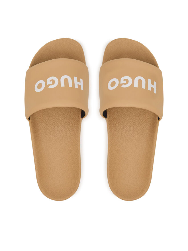 HUGO Pantoletten HUGO Timein 50568765 Beige