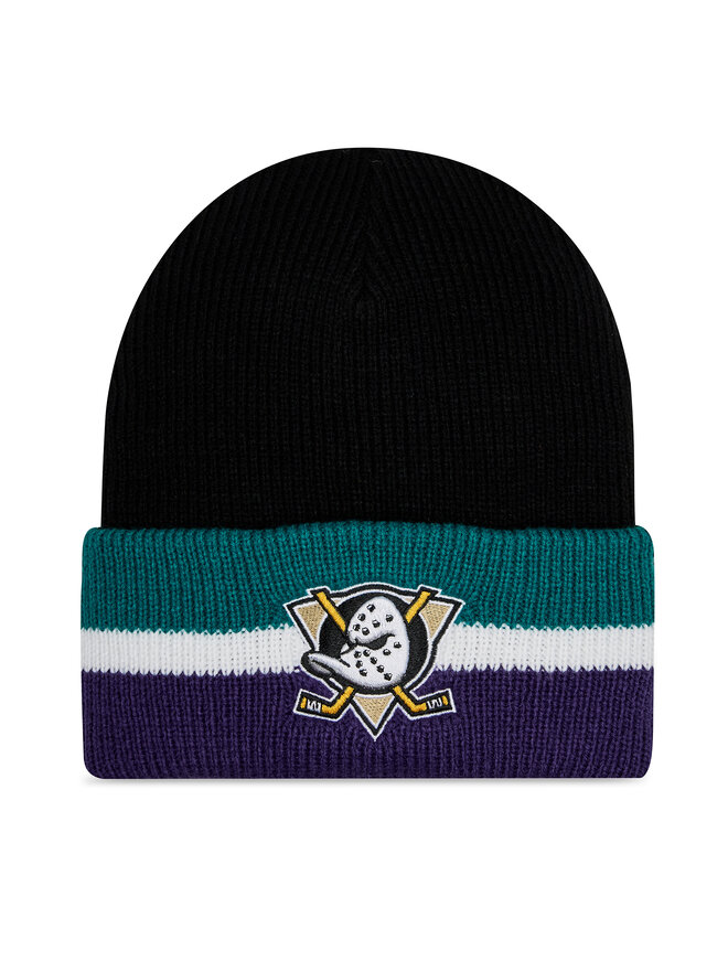 47 Brand Шапка 47 Brand NHL Anaheim Ducks Split Cuff 47 H-SPLCC25ACE-BK Черен