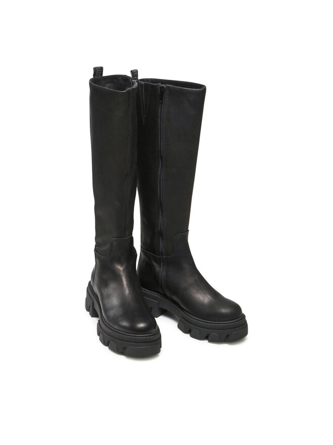 Steve Madden Μπότες πάνω από το γόνατο Steve Madden Mana SM11001688-03001-017 Μαύρο
