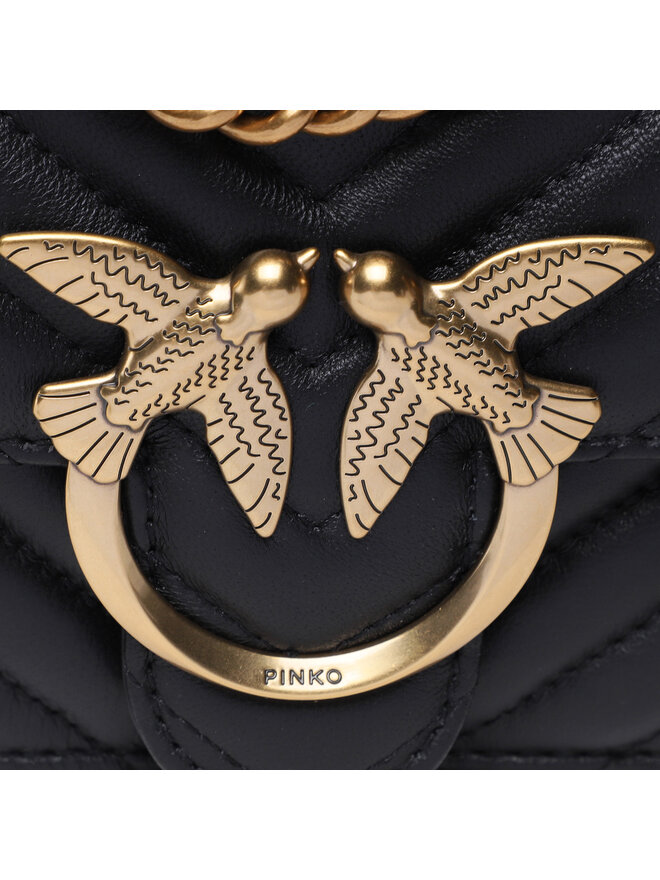 PINKO Torebka Pinko Love One Mini Dc PE 23 PLTT 100074 A0GK Czarny