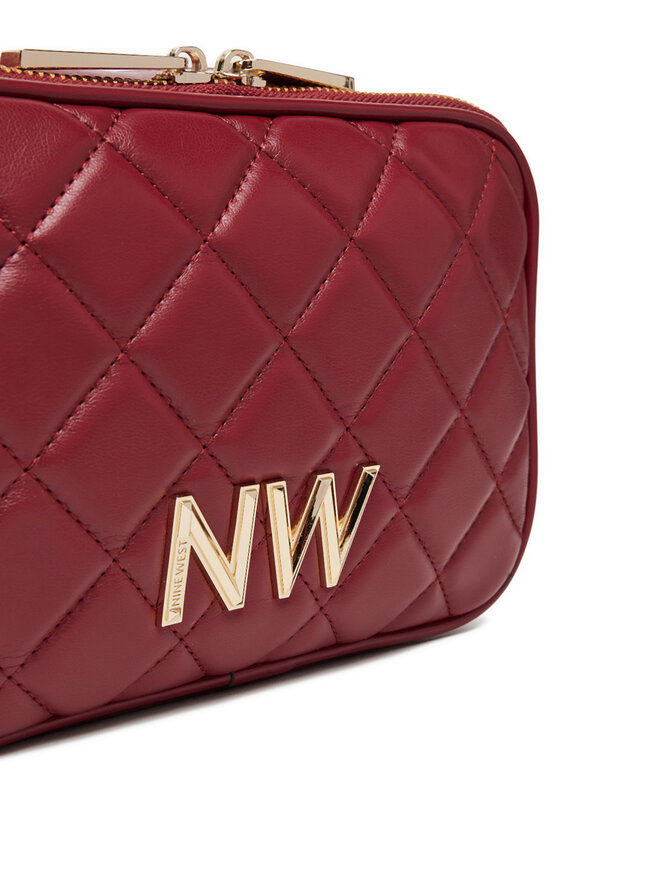 Nine West Táska Nine West CEO-Greenwich-Glam-LX7669 Bordó