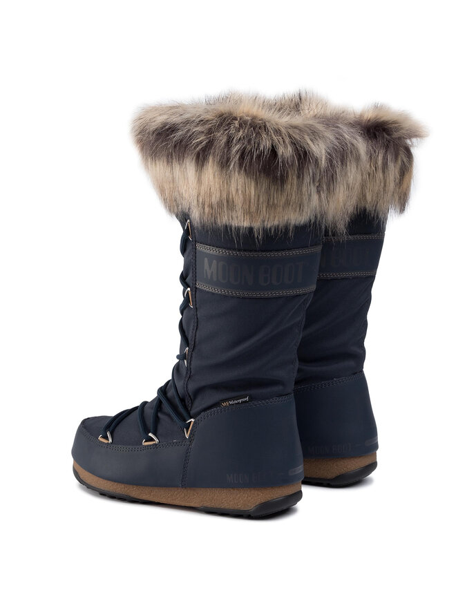 Moon Boot Снігоходи Moon Boot Monaco Wp 2 240087003 Cиній