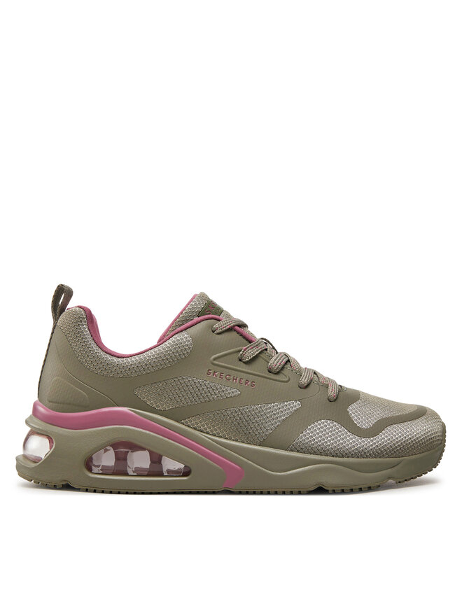 Zapatillas Skechers Tres Air Uno 177421 OLV Verde zapatos.es