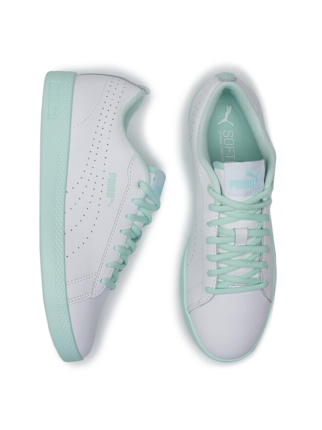 Sneakers Puma Smash Wns V2 L Perf 365216 06 Bianco escarpe