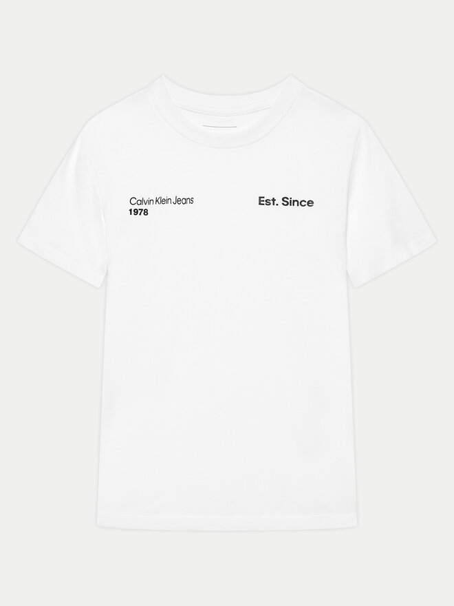 Calvin Klein Jeans Calvin Klein Jeans T-Shirt IB0IB02236 Weiß Regular Fit