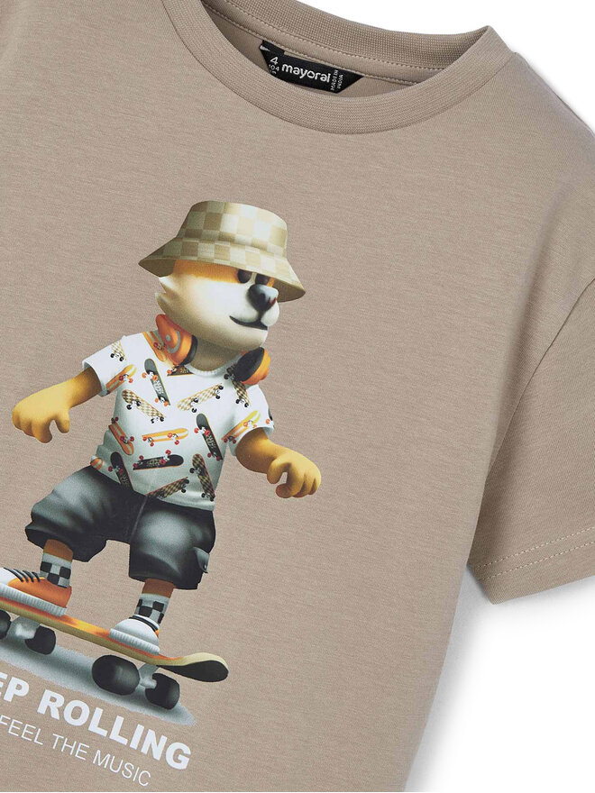 Mayoral Mayoral Camiseta 3041 Beis Regular Fit