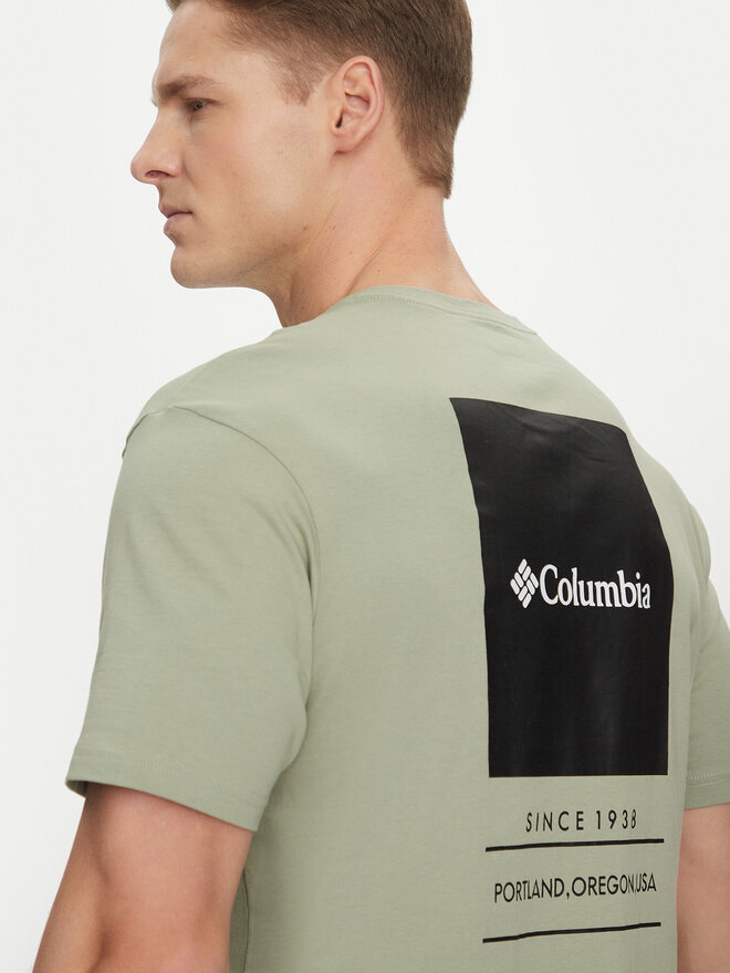 Columbia Columbia Marškinėliai Barton Springs™ 2058331 Žalia Regular Fit