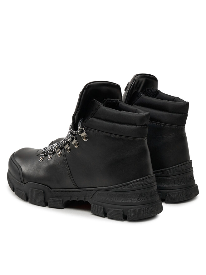 LOVE MOSCHINO Schnürstiefeletten LOVE MOSCHINO JA15494G0LIA0000 Schwarz