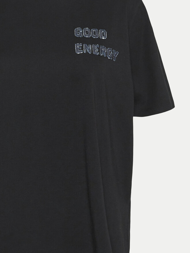 Vero Moda Vero Moda Camiseta Halle 10321318 Negro Loose Fit