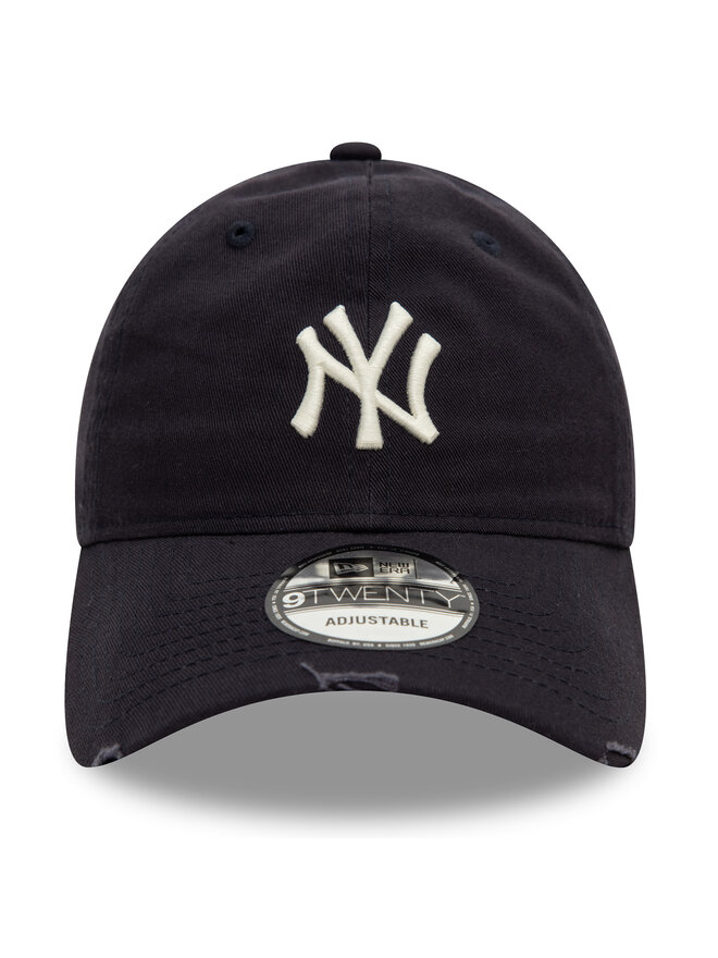New Era Czapka z daszkiem New Era Distressed 9Forty New York Yankees 60595226 Granatowy