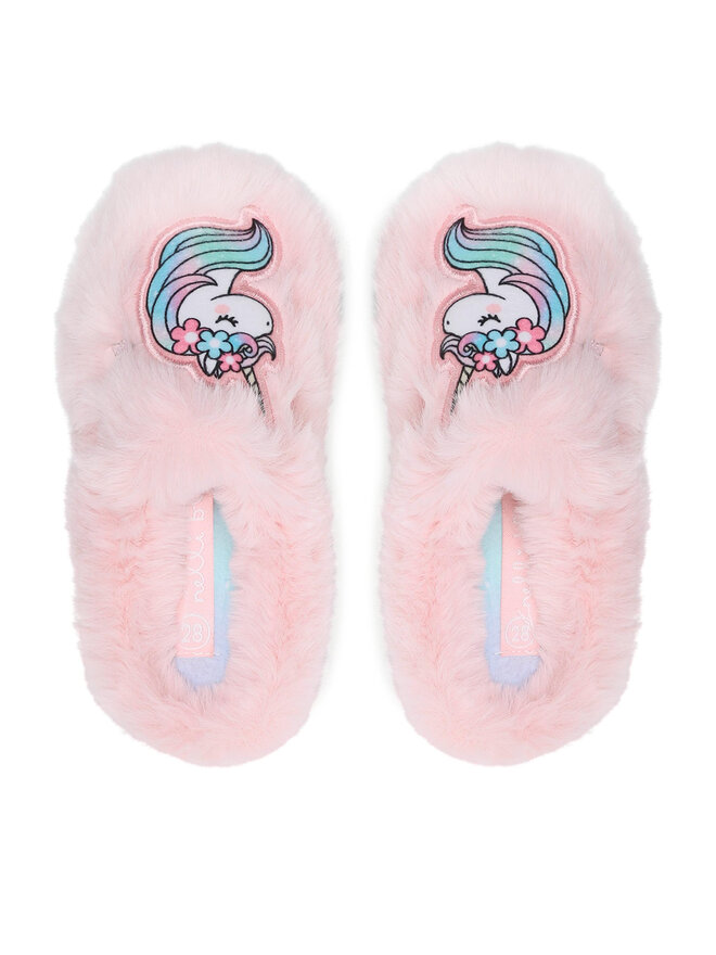 Nelli Blu Тапочки Nelli Blu 22DR1189 Рожевий