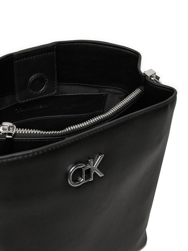 Calvin Klein Borsetta Calvin Klein Ck Bucket Bag K60K612803 Nero
