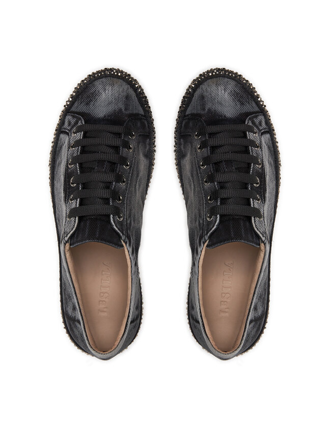 Le Silla Sneakers Le Silla Andrea 1617Z020M1PPGIR849 Schwarz