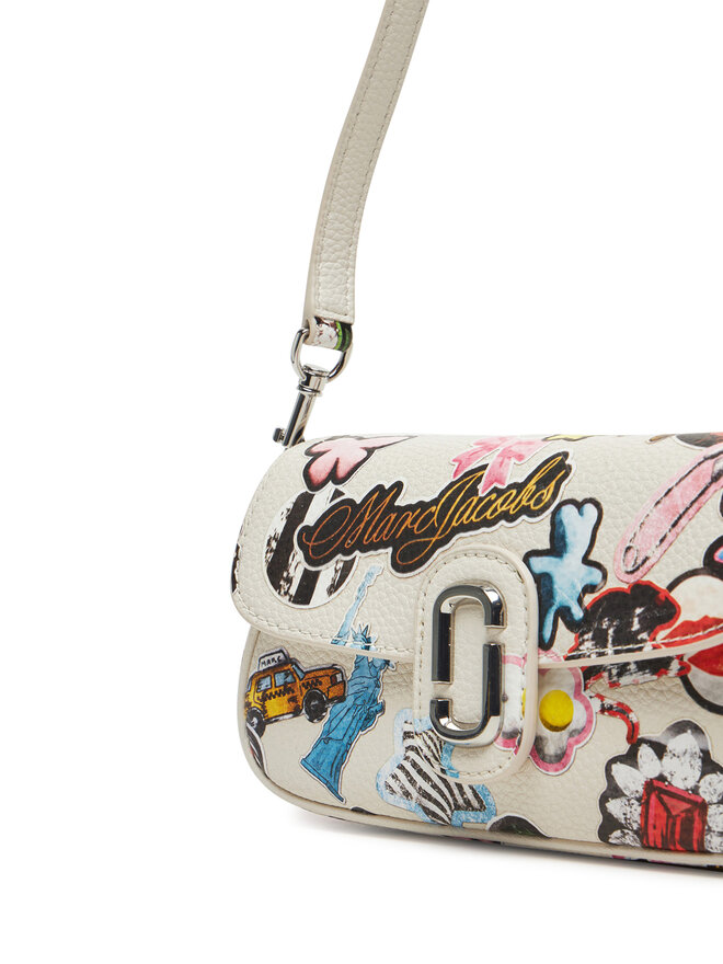 Marc Jacobs Torebka Marc Jacobs The Sticker Clover Shoulder Bag 2S5HSH027H02 Biały
