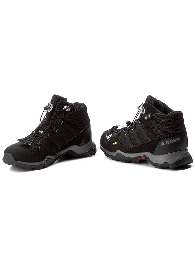 Trekkingi adidas Terrex Mid Gtx K GORE TEX BB1952 Czarny eobuwie .pl