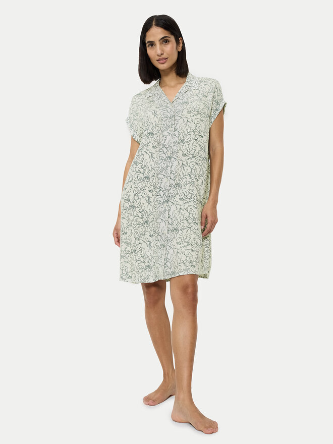 Triumph Triumph Naktiniai marškiniai Boyfriend 10222612 Žalia Relaxed Fit