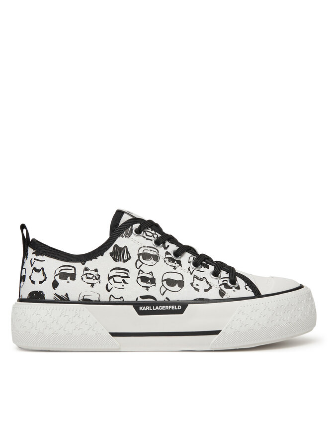 KARL LAGERFELD Tornacipő KARL LAGERFELD KL60612T Fehér