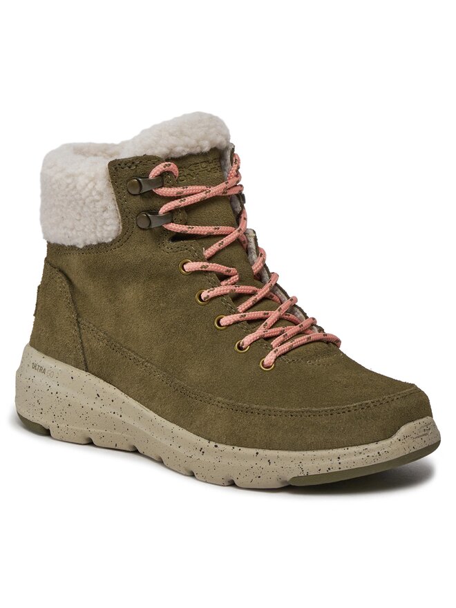 Skechers Botki Skechers Glacial Ultra Woodsy 144175/OLV Khaki