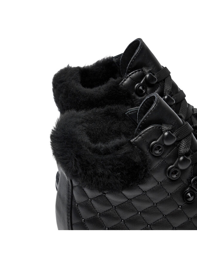 Le Silla Ορειβατικά παπούτσια Le Silla St.Moritz Chiffon 7512M040M1PPCHI377 Μαύρο
