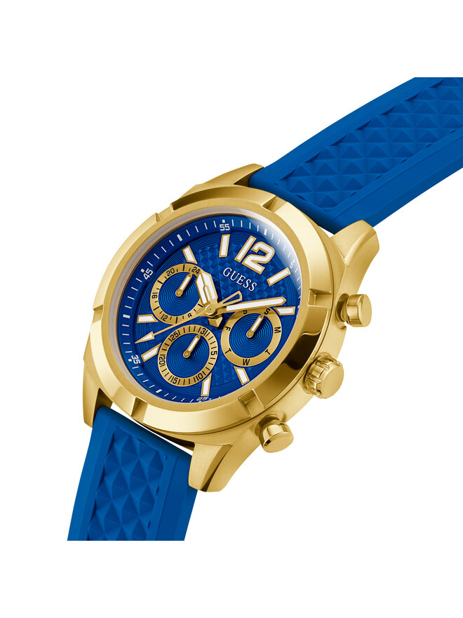 Guess Zegarek Guess Resistance GW0729G1 Niebieski