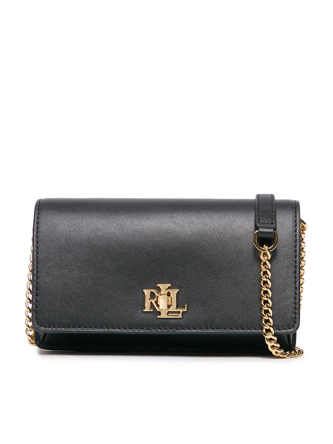 Bolso negro ralph lauren discount