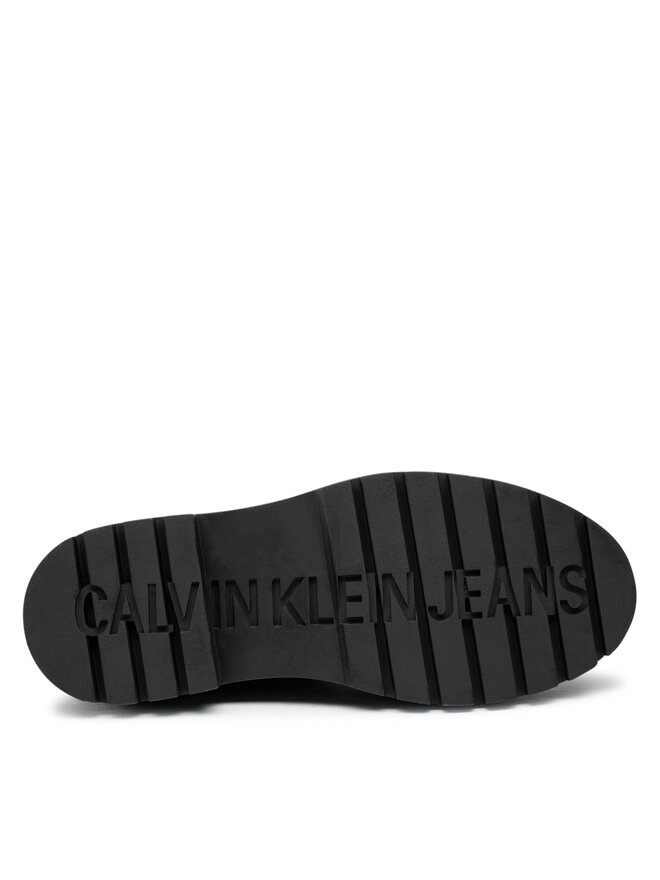 Calvin Klein Jeans Wellington Calvin Klein Jeans Mid Rainboot Chelsea YW0YW01034 Nero