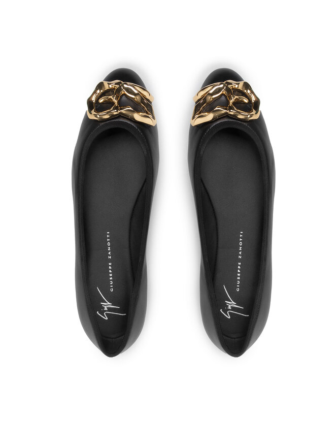 GIUSEPPE ZANOTTI Baleríny GIUSEPPE ZANOTTI E260007 001 Čierna