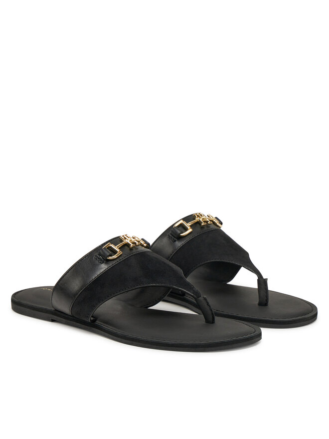 Tommy Hilfiger Zehentrenner Tommy Hilfiger FW0FW08506 Schwarz