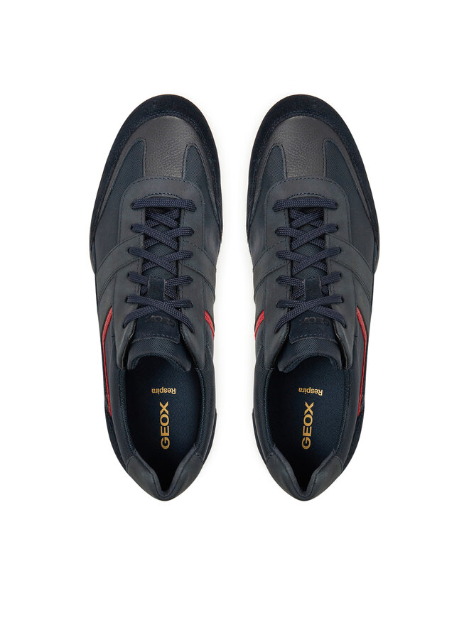 Geox Sneakersy Geox U Wells U45T5A 02211 C4064 Tmavomodrá