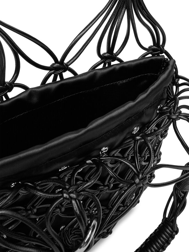 PINKO Kabelka PINKO Handbag Mini Pe 25 Pltt 105165 A2LA Černá
