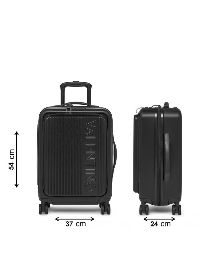 Valentino Kabínový kufor Valentino Lexplor VV7JG01P Čierna