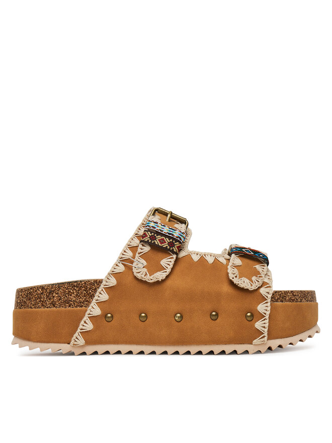 DeeZee Klapki DeeZee LB-P1684 Brązowy