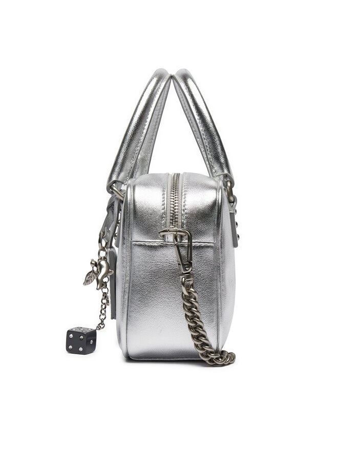 PINKO Borsetta Pinko Bowling Bag Mini PE 24 PLTT 102791 A0F8 Argento