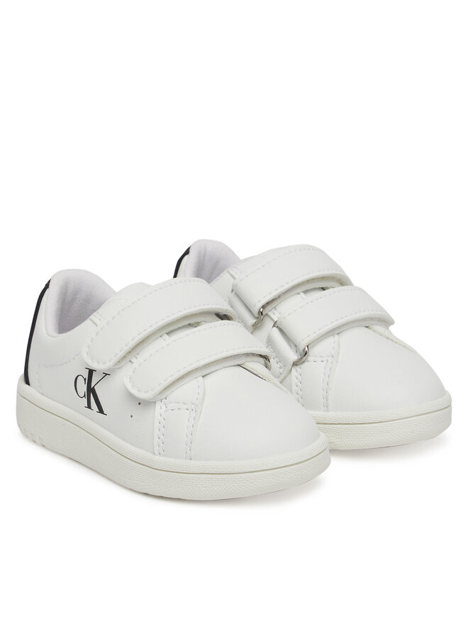 Calvin Klein Jeans Sneakers Calvin Klein Jeans Low Cut Lace Velcro Sneaker V1X9-82080-1355 M Alb