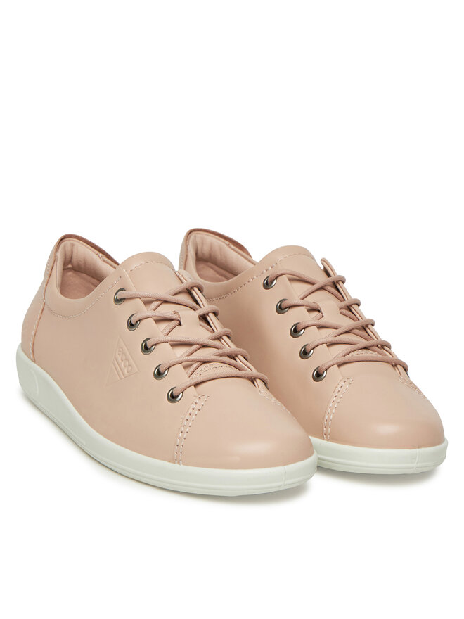 ECCO Sneakersy ECCO Soft 2.0 Tie 20650311118 Růžová