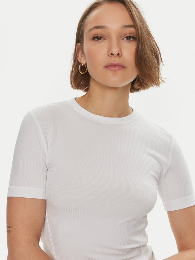 Calvin Klein Calvin Klein T-Shirt K20K206553 Weiß Slim Fit